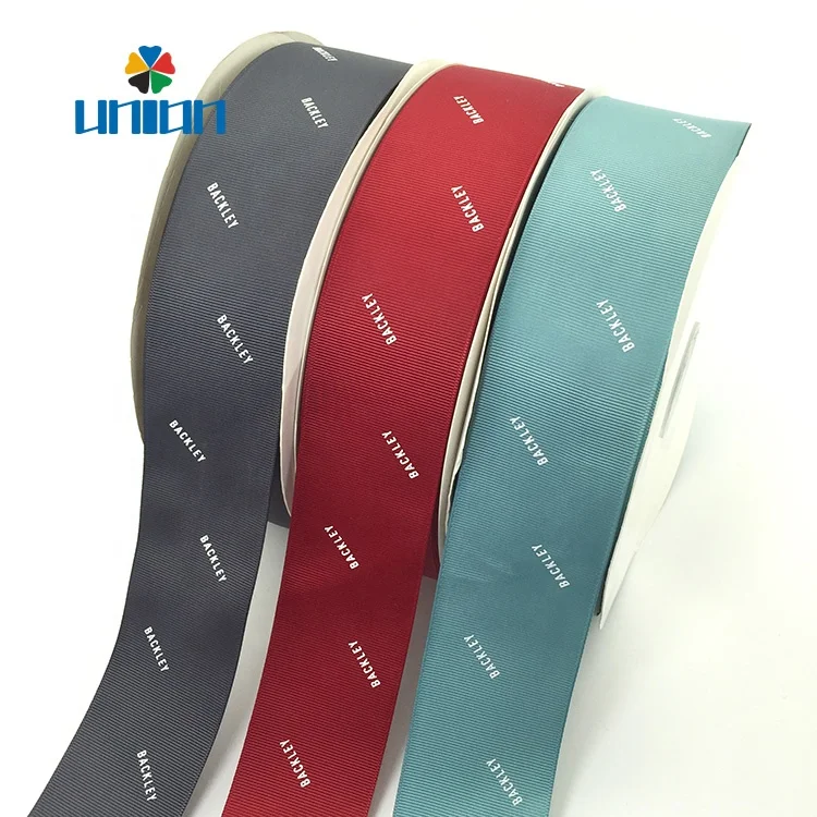 Custom printed grosgrain ribbon 2 inch for bows
