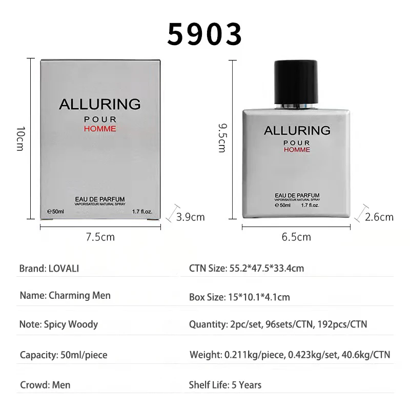 Hot Sale Wholesale OEM Perfume Men Perfume Oil Perfume Original Parfum 50ml Eau De Cologne For Men