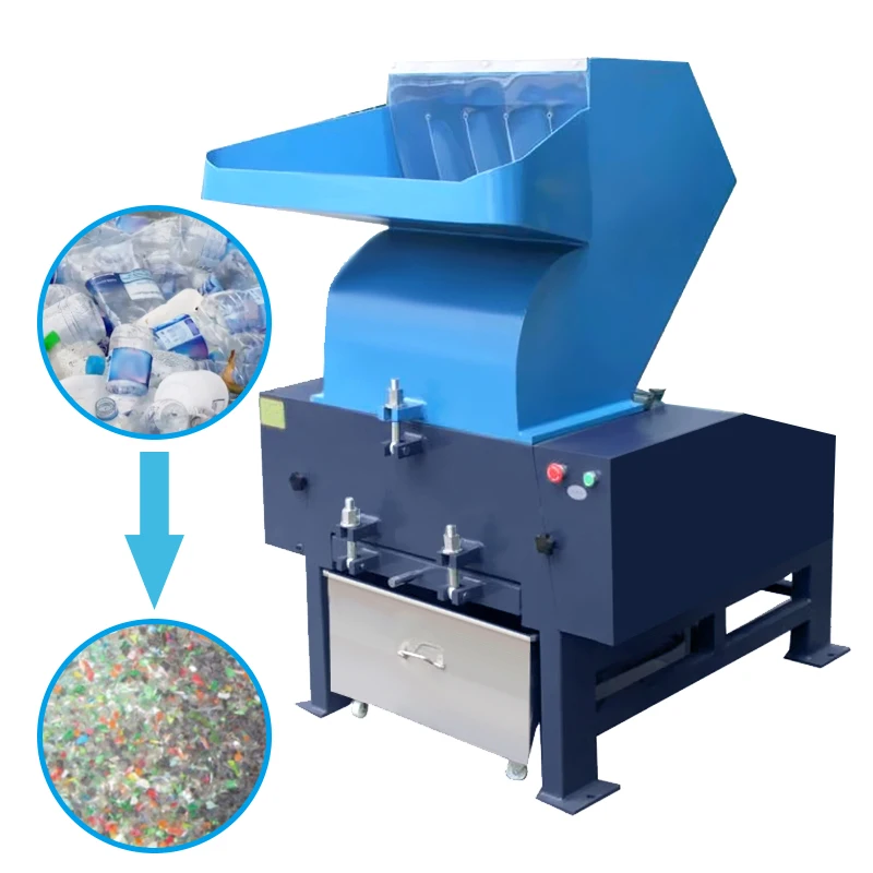 Reusable Stationary Blade Plastic Powerful Crusher Durable Stury Waste Crushing Shredder Machines