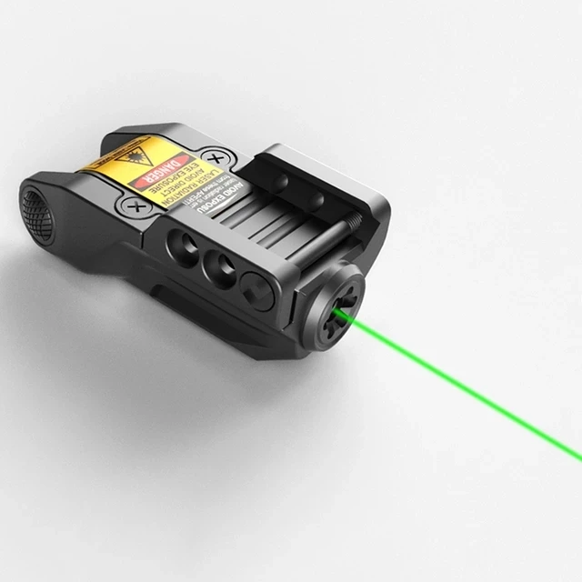 Low Profile Green Laser Sight Built-In Rechargeable Battery Subcompact Green Laser