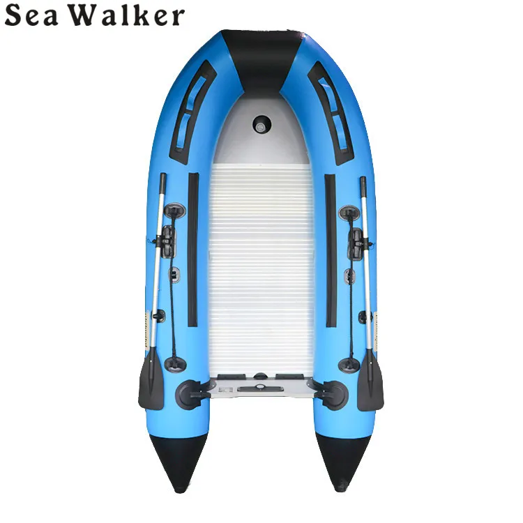 inflatable fishing boat rubber Rescue boat with aluminum floor