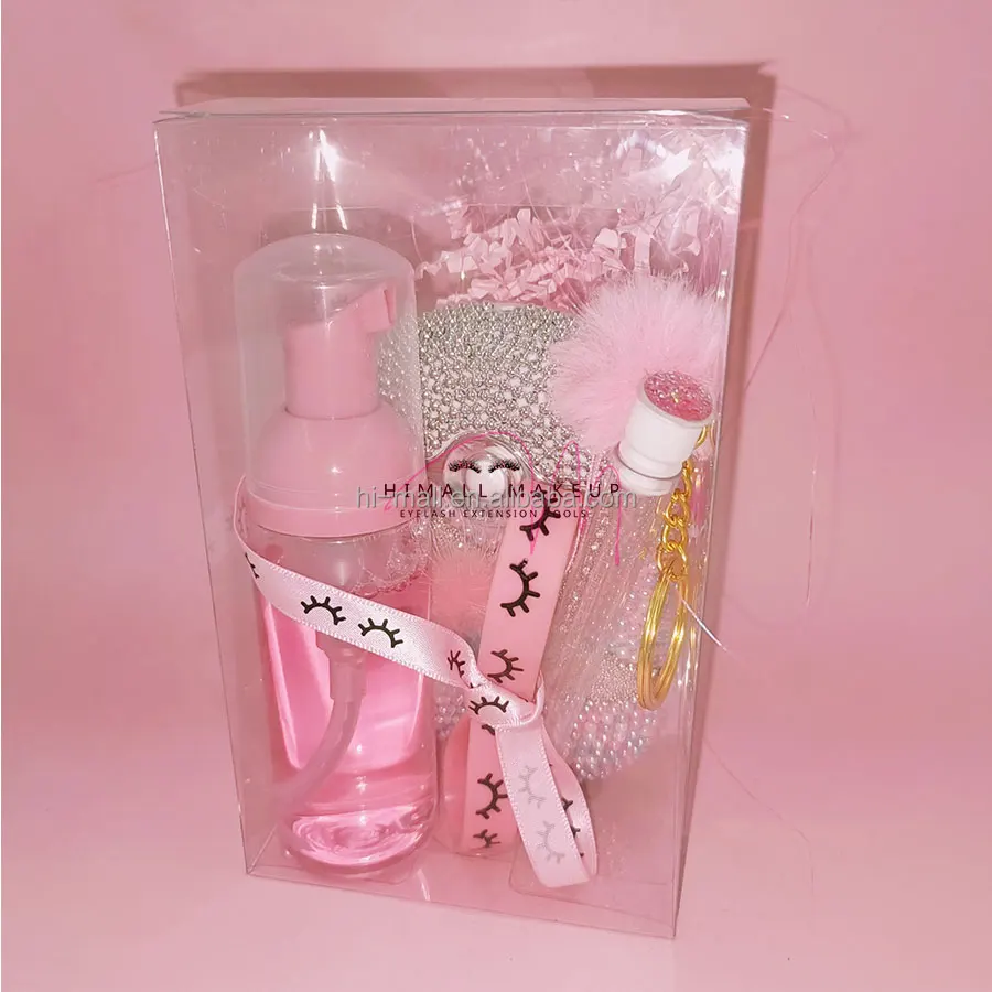 Custom Lash Shampoo Black Bottle Lash Wash Lash Foam Cleanser Eyelash Foam Cleanser