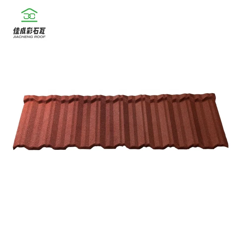 Kenya hot products Lightweight thermal insulation durable building materials colored stone coated metal roofing tiles