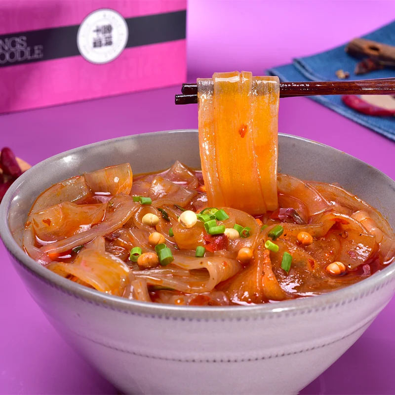  Популярный горшок Sichuan широкий крахмал лапша 240 г сладкий картофель мала