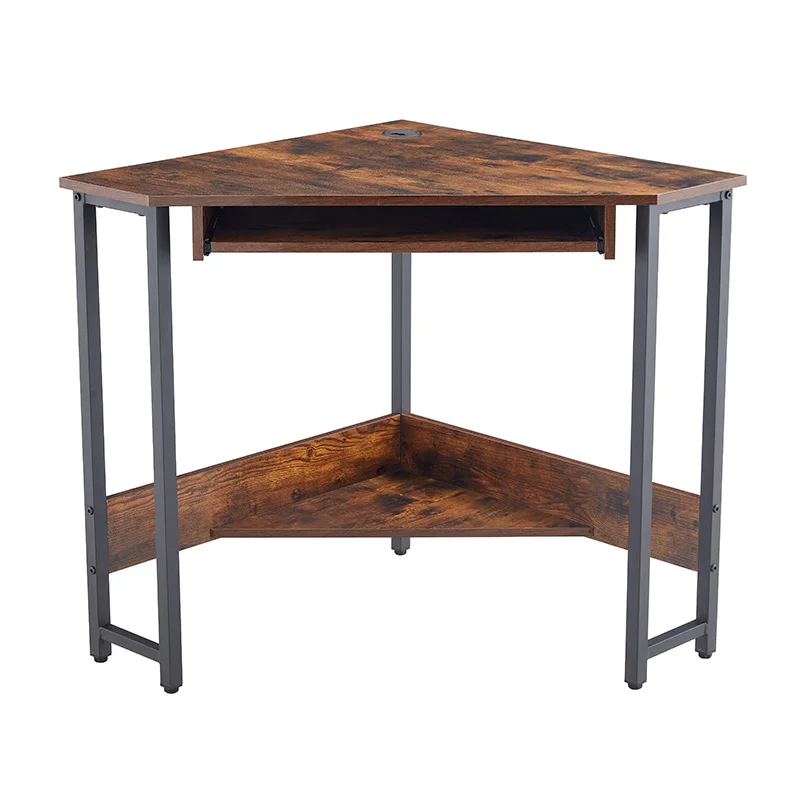 Chinese Manufacturer Contemporary Luxury Simple Modern Home Vintage Corner Triangle Computer Desk