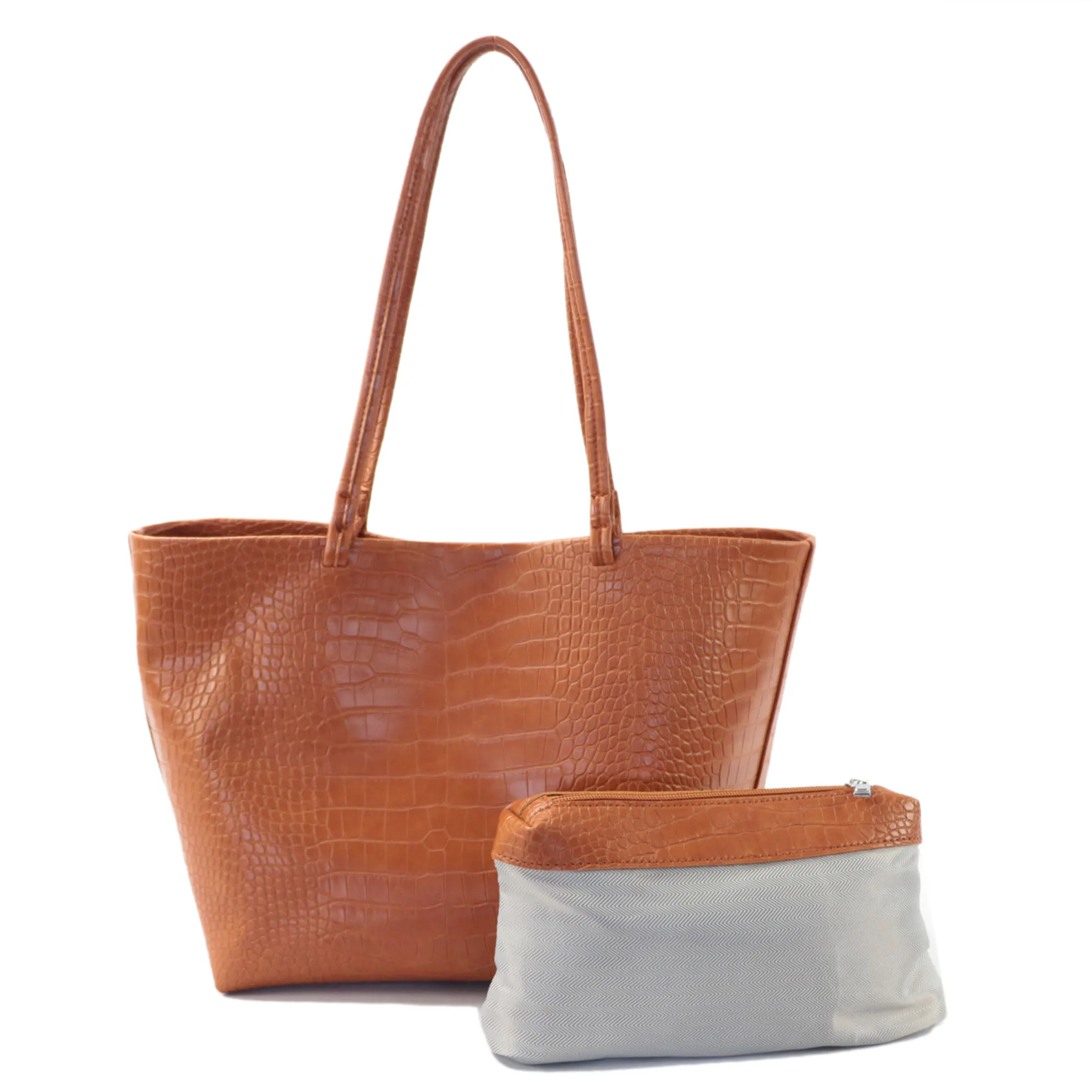 Women Handbag Soft Faux Leather Tote Shopping Bag Big Capacity Shoulder Handbag For Women Luxury