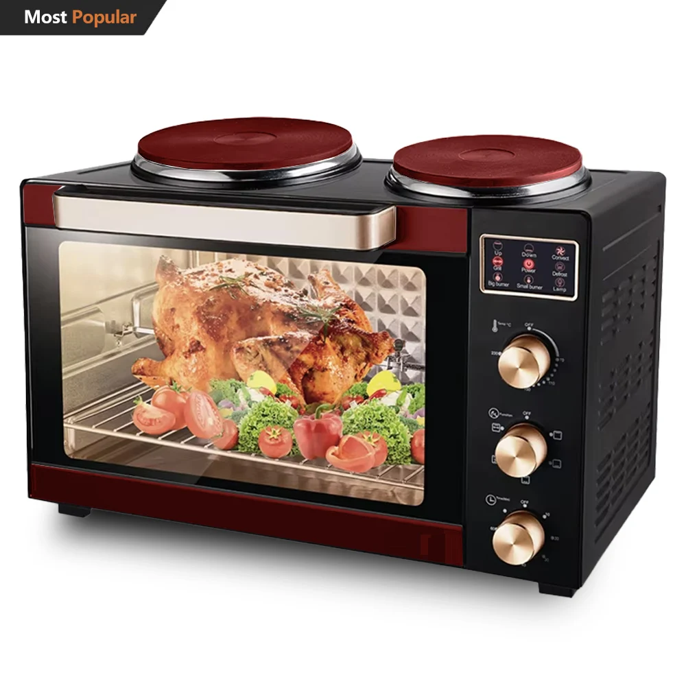 Оптовая продажа KX-660ST печь JUNWEI 360 градусов CKD SKD электрическая плита 55 л 60 80 100 120