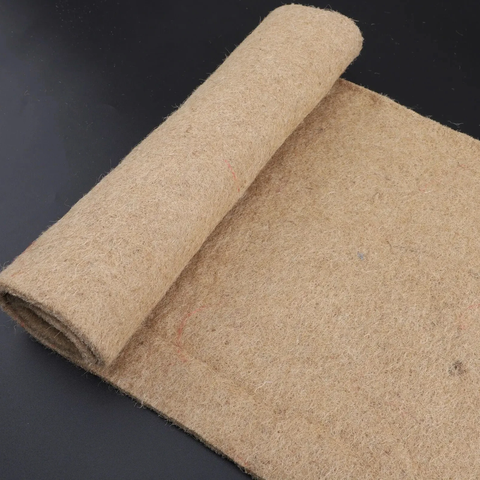 Nonwoven 100%  Natural Hydroponic Jute Fiber Felt Grow Pads for Germination Trays