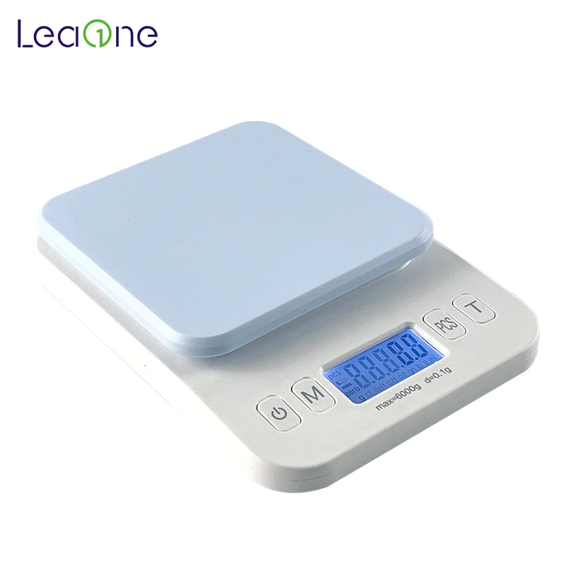 Wholesale Custom Household Plastic Scale Mini Kitchen Food Baking 6kg 1g LCD Digital Kitchen Scale