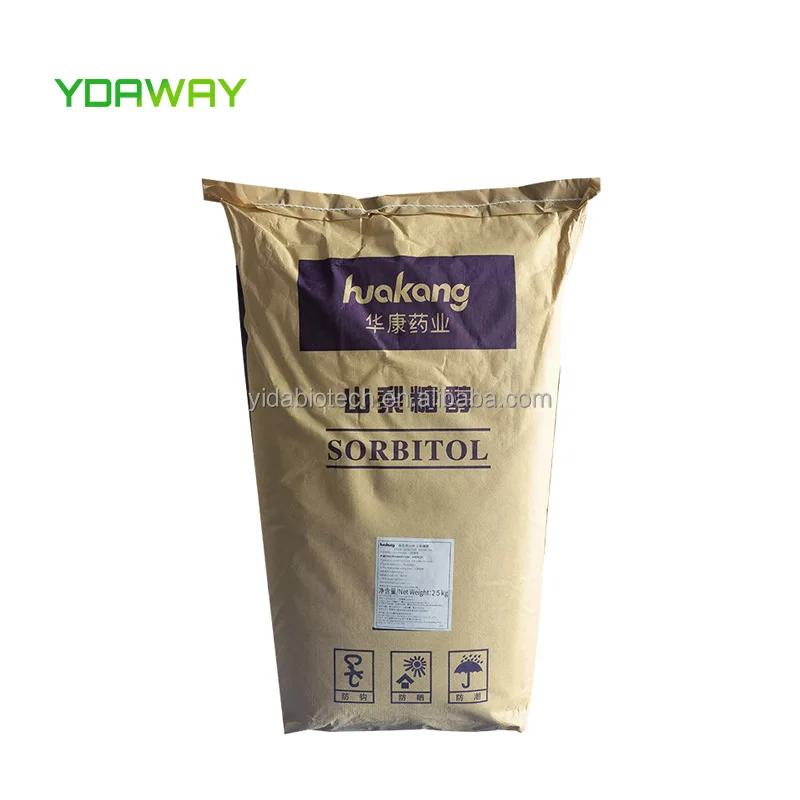 Sorbitol Manufacturing Plant Supply sweetener 99% Sorbitol Powder liquid for Cosmetics