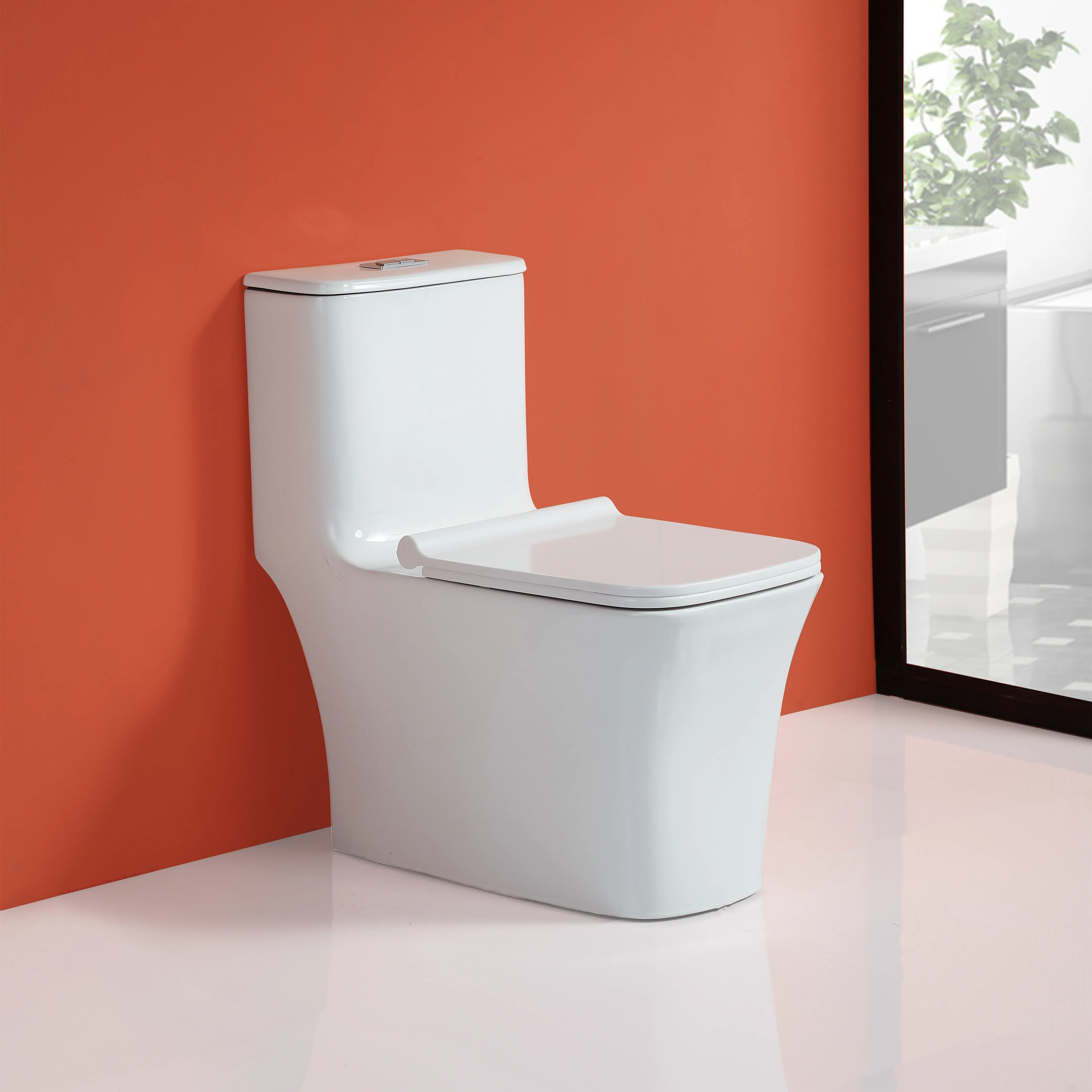 hotel sanitary ware bathroom ceramic wc toilet set square toilet seat toilet ceramic