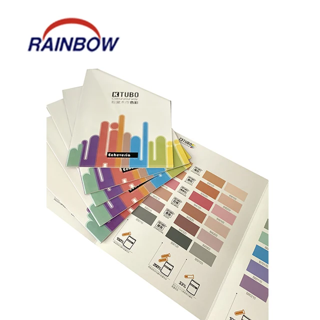 Promotional Customized Printing Coating Color Card