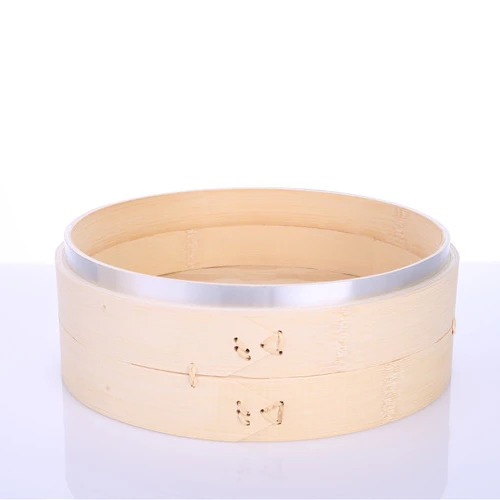 Hot Sale Chinese food dim sum bamboo steamer basket Heighten  bamboo steamer for cooking