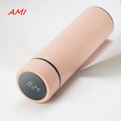 Temperature Display Smart Water Bottle LCD Touch Screen Intelligent Vacuum Bottle