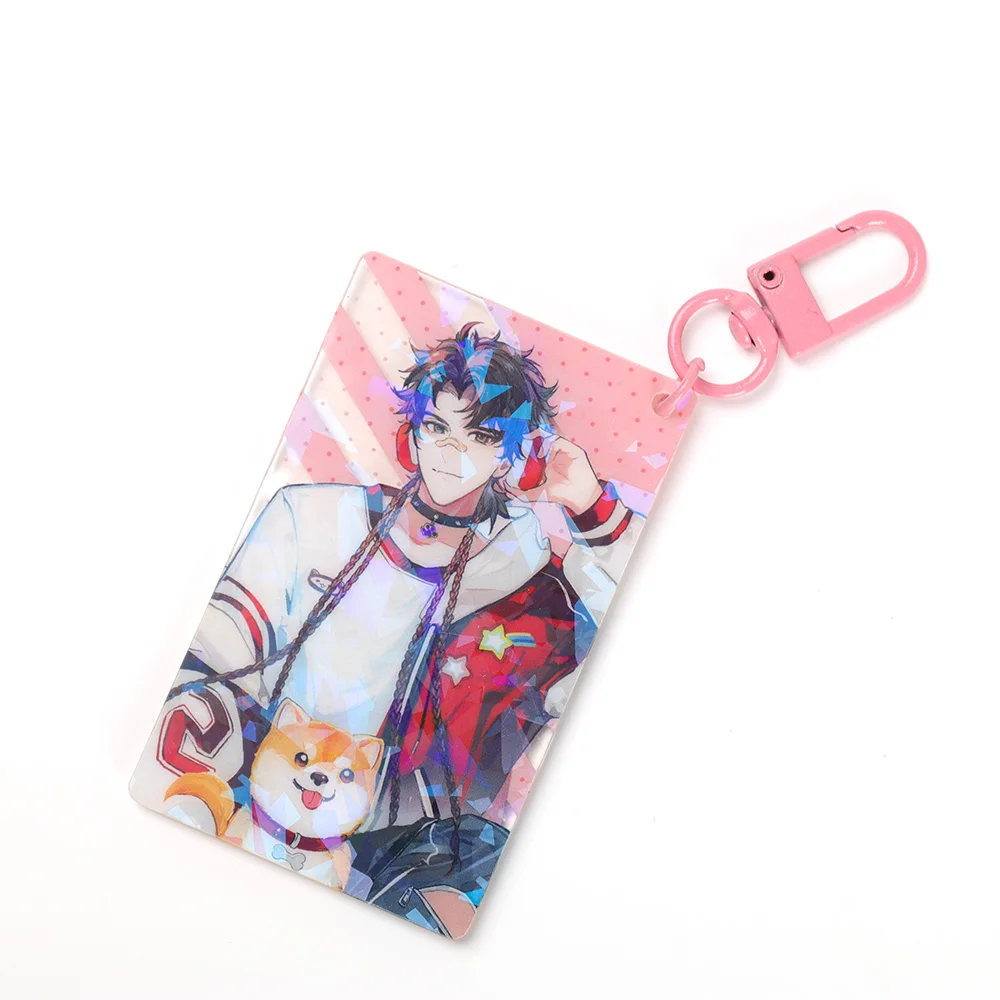 Customized Anime Character Acrylic Keychains Custom Blank Disc Acrylic Keychain Double Side Acrylic Key Chain