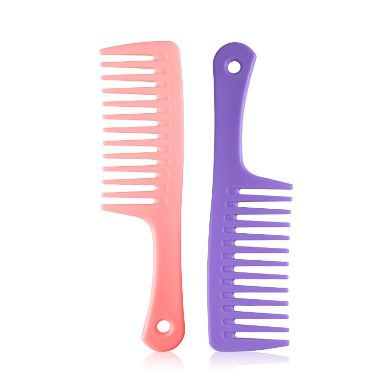 custom logo barber combs hair bristle hair brush denman shampoo large wide tooth detangling scalp massage comb