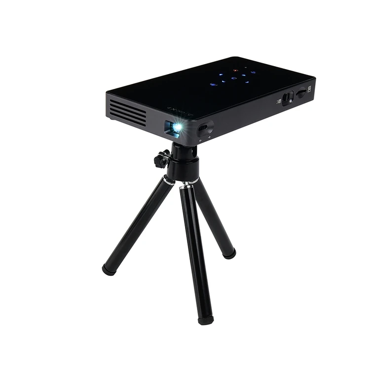 Drop shipping Factory direct sales resolution 854x480/1080P mobile mini smart Android 7.1 projector