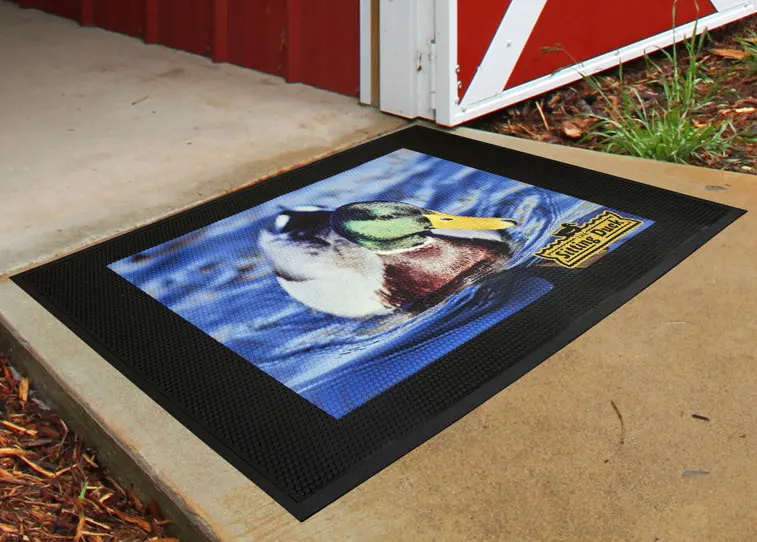 Custom Personalized Outdoor Logo Scraper Rubber Mats