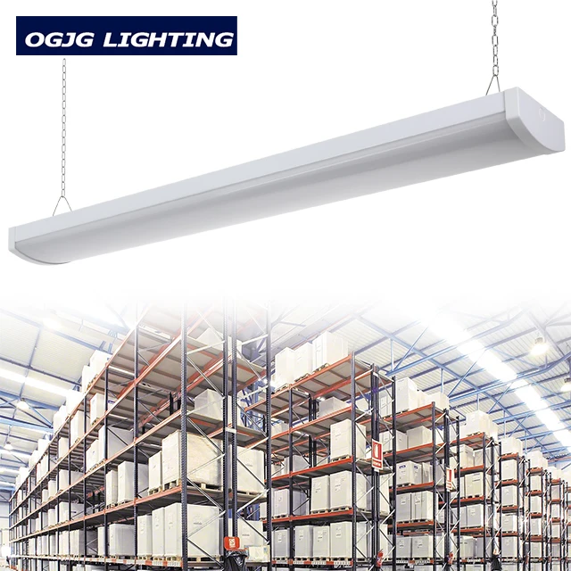 OGJG New Trend 150cm high bay lighting fixture suspended warehouse 100w led linear highbay light