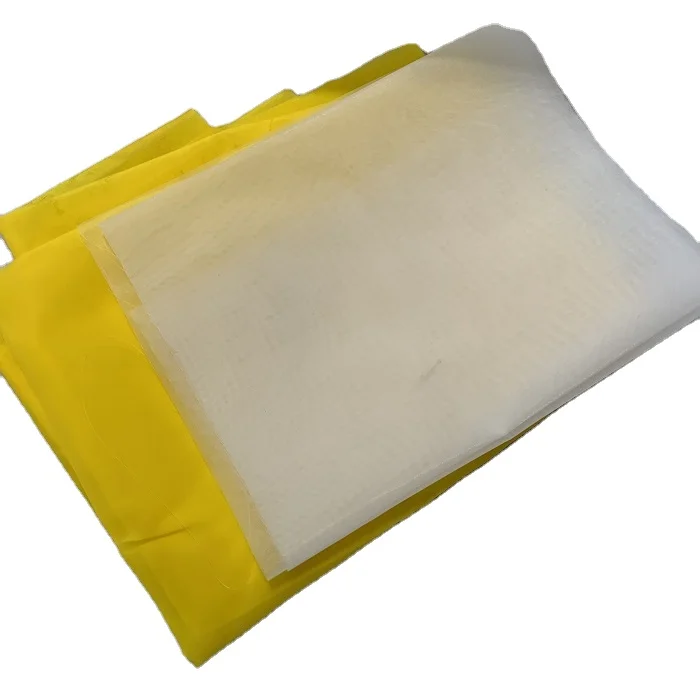 80 90 100 110 120 140 160 190 200 300 320 сетчатая сетка желтый белый цвет полиэстер трафаретная печать сетчатая ткань для болтов