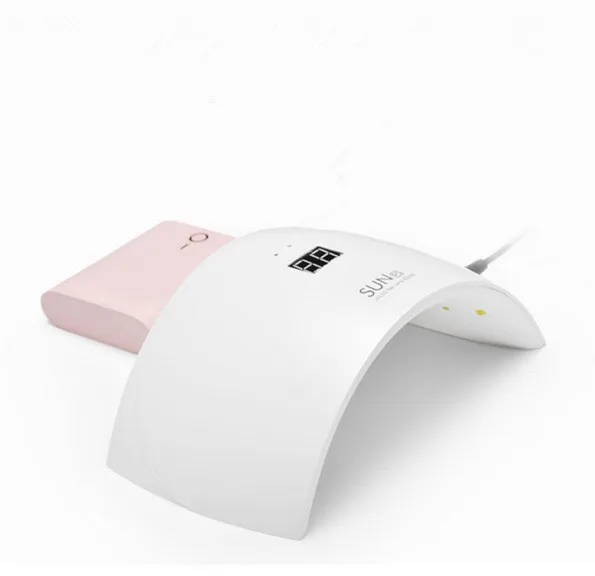 Professional 24W SUN 9S With 15pcs LED Beads SUN UV LED NAIL Dryer With Smart Sense Fast Nail Gel and beauty Manicure Lamp