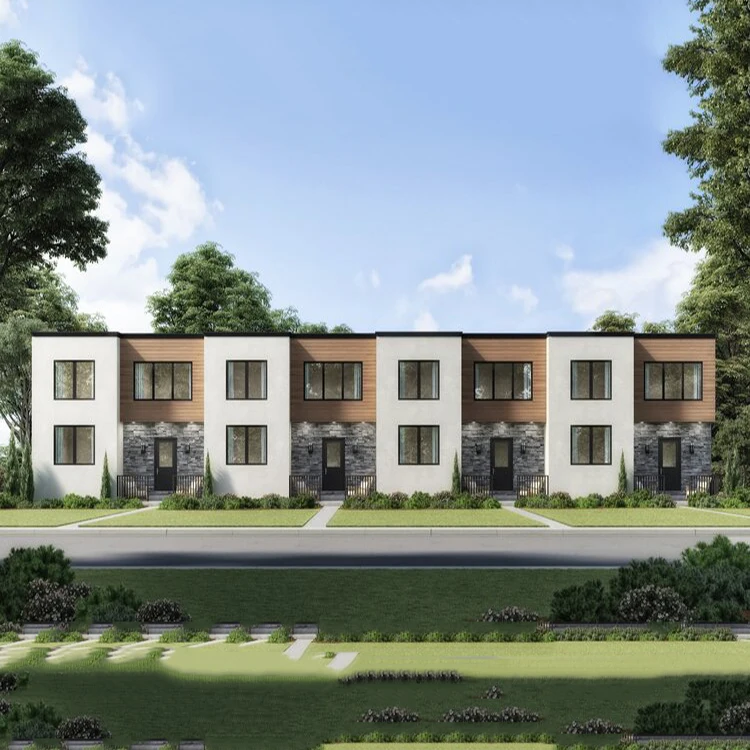 92m2x4 единицы дешевый сборный дом модульный жилой с 2 спальнями + ванные комнаты 1 туалет каждая