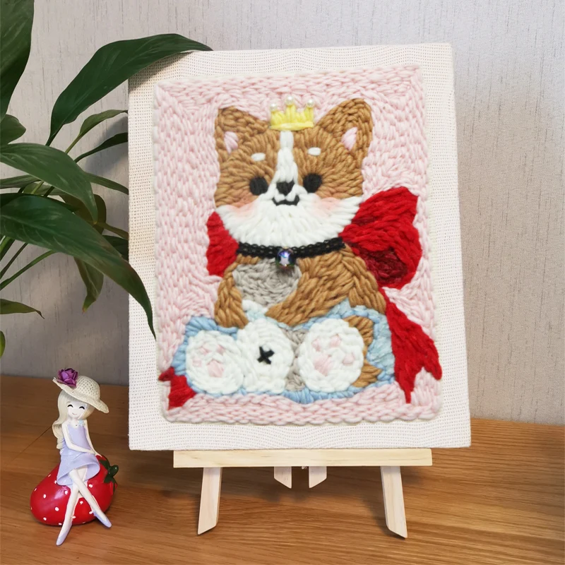  Punch Needle Embroidery Starter Kit Rug Hooking For Beginners Adults Kids With And