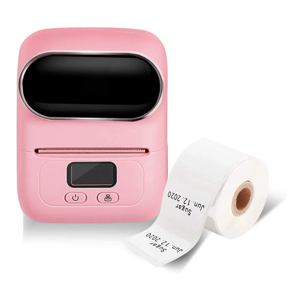 Mini Pocket Label Printer Mobile Receipt Thermal Printer For Android iOS