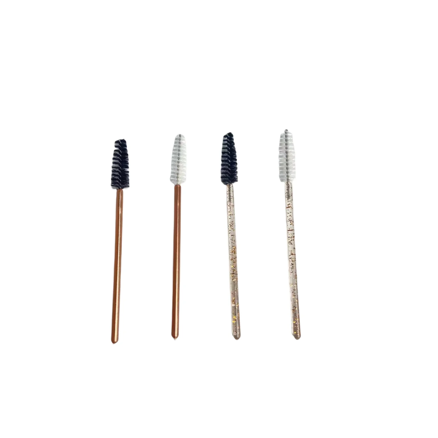 makeup brushes disposable eyebrow brushes diamond handle masacra wands applicators