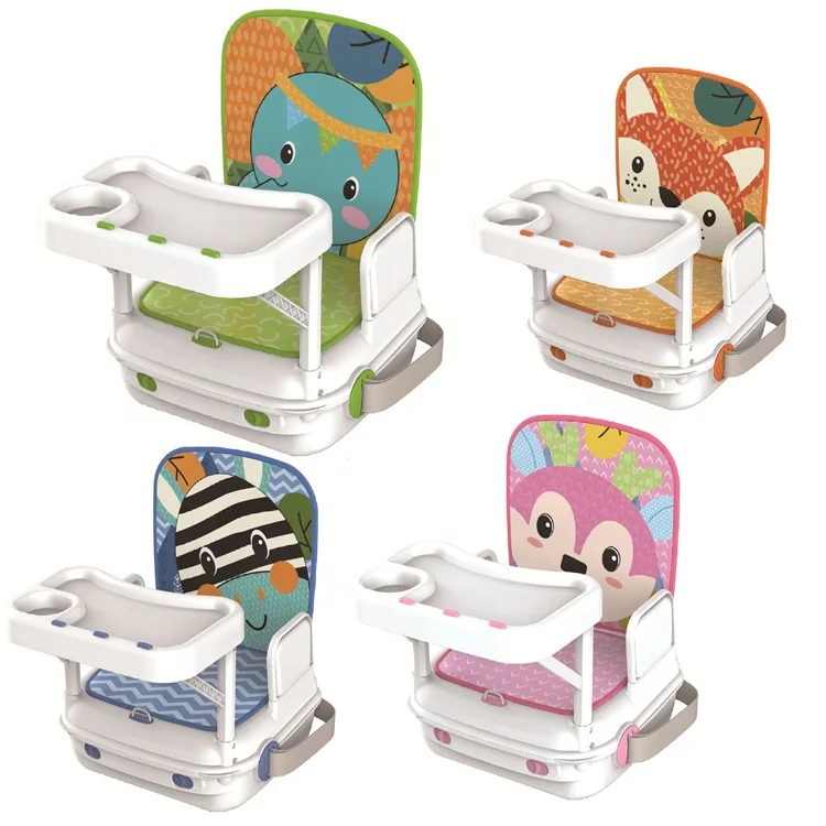 Baby Portable fold dining chair Booster Travel High Chair Harness  Dinner Lunch Feeding chair Seat