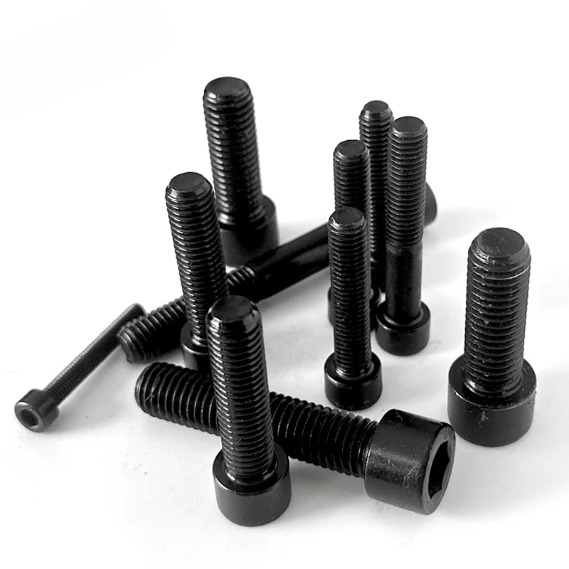 Astm Grade 8 Hexagon Socket Head Cap Screw Black Stainless Steel Allen Round Cylinder Bolt China Supplier