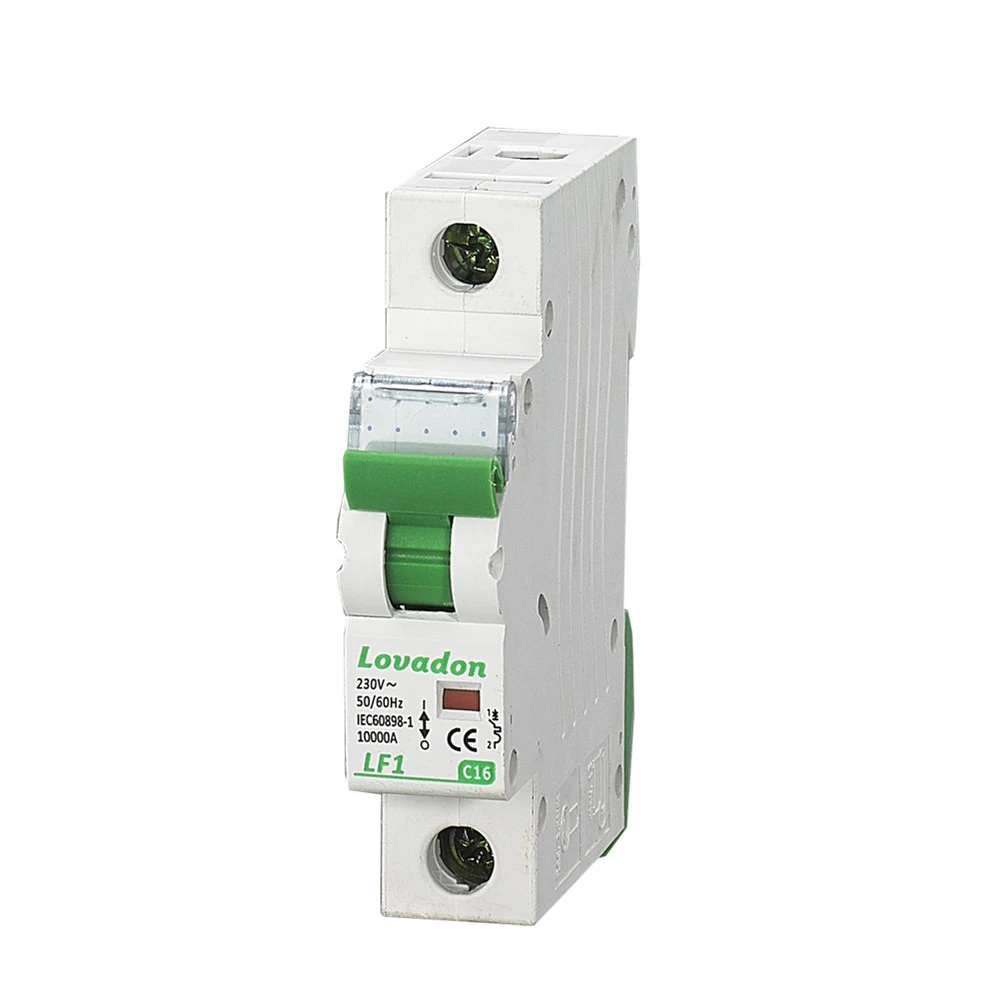 Мини мощность выключатель MCB 10A 16A 20A 25A 32A 40A 50A Электрический миниатюрный автоматический