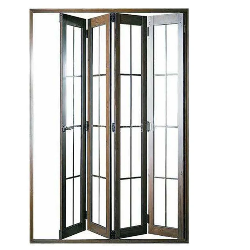 Affordable Standard double tempered glass patio bi fold door exterior aluminium bi folding door