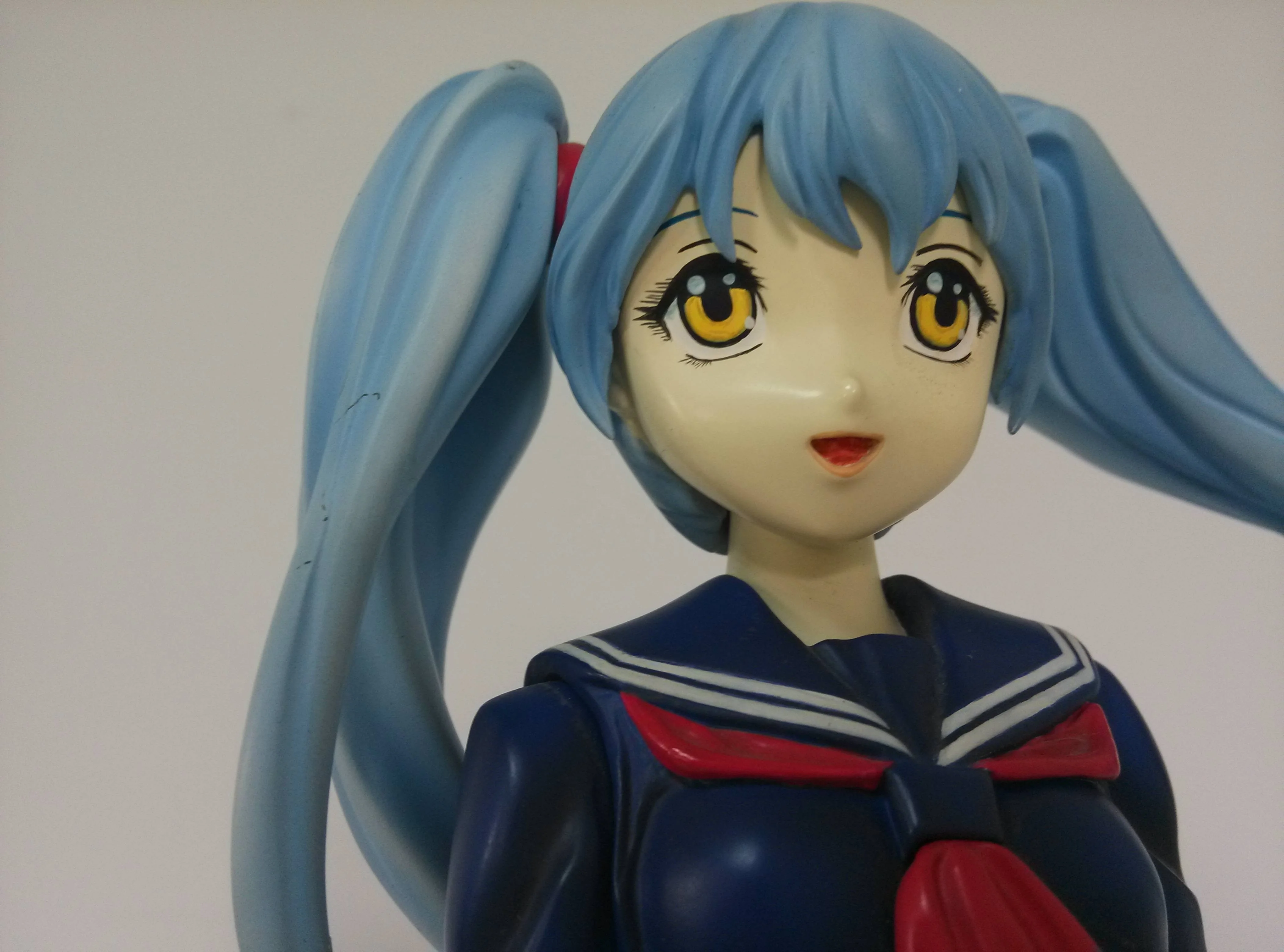 Customized Japanese Anime Character PVC Resin Model for Outdoor Usage