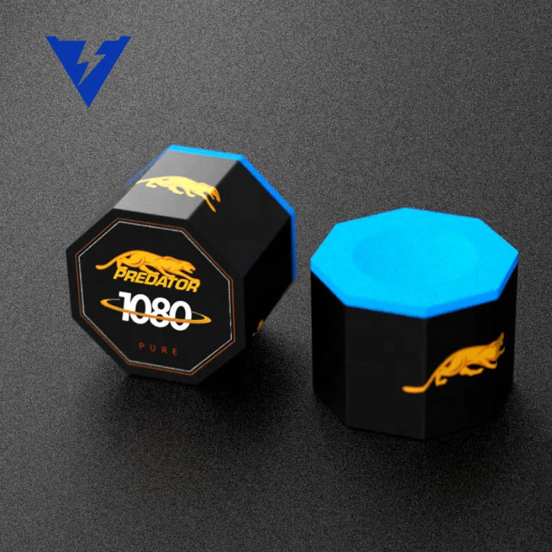 Wholesale Professional Billiard Accessories Predator Chalk for Pool Cue Stick Tip Octagonal Chalk