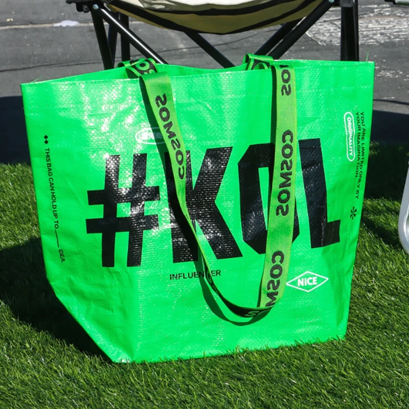 Pp Woven Bag Polypropylene Bag Custom High Quality Extra Large Capacity Laminated PP Woven Shopping Bag