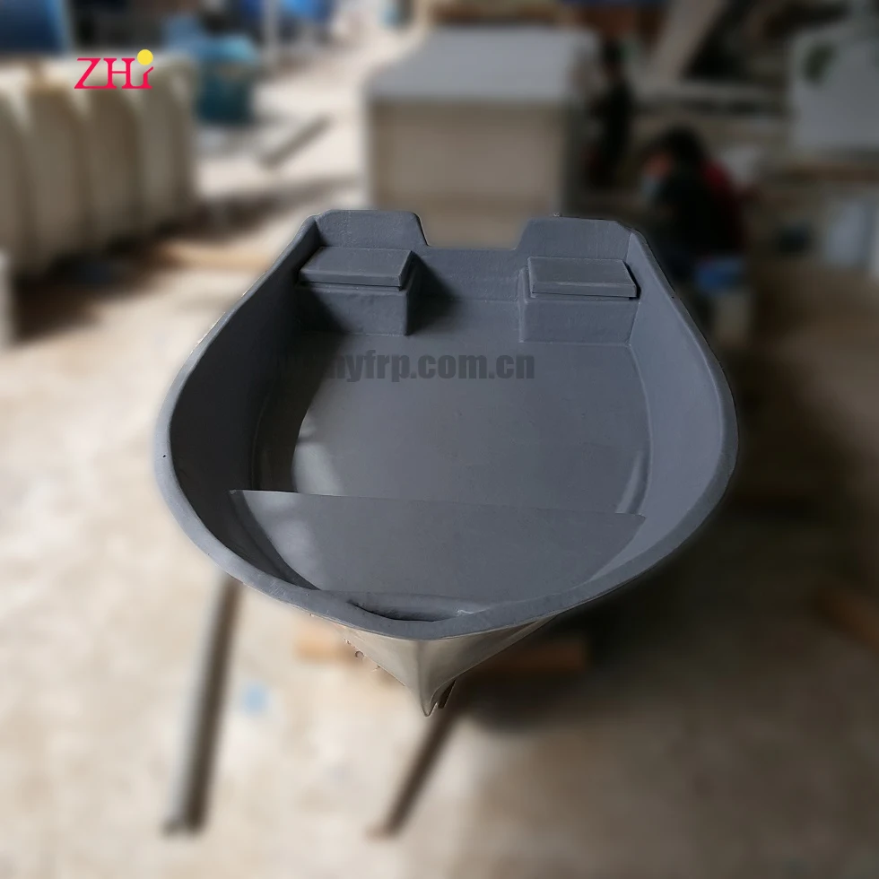 High speed carp fishing boat fiberglass boat hulls for sale