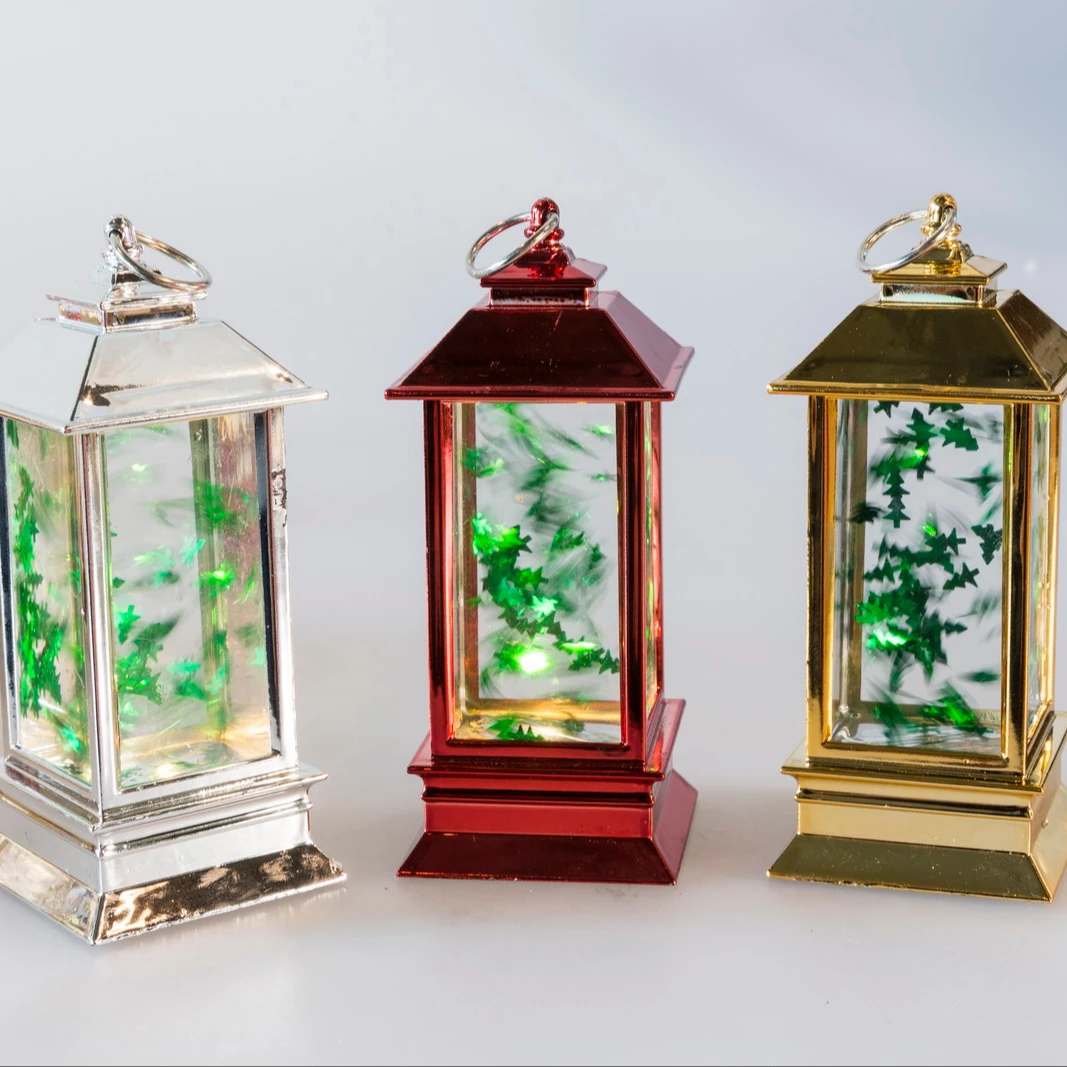 Wholesale Battery Operated Christmas Lantern Decoration Light For Embellishing Room Wall Christmas Party Decoration