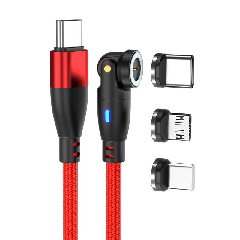 High quality customization smart watch type C magnetic attraction wireless charger usb port cable