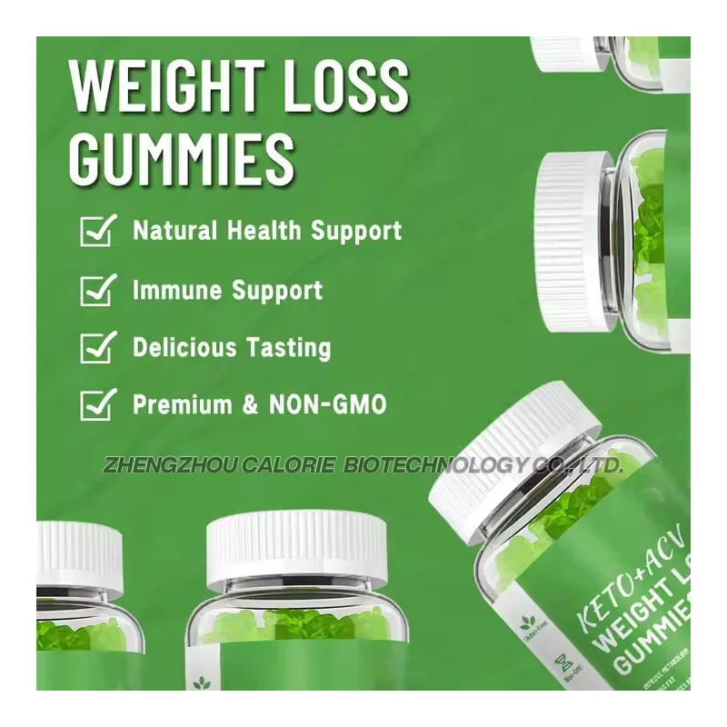 Частная Марка OEM 60 сладостей Keto Acv Bhb Gummies медицинские добавки средства для контроля веса тонкие мармеладки детоксикации
