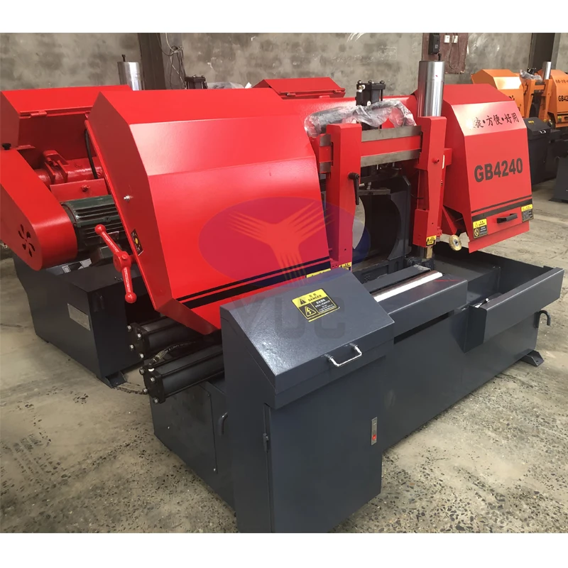 Industrial Metal Cutting 320mm Cutting Cnc Band Saw Machine Metal Band Saw Machine