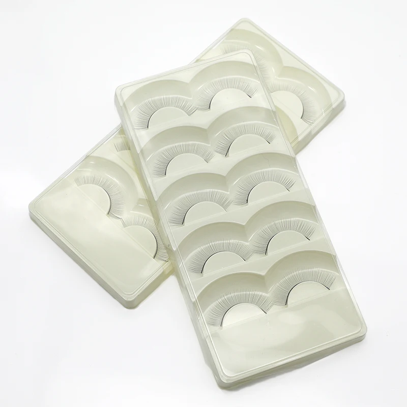 
5 pairs 8mm Training Lashes tool practice sponge eyelash extensions kit for Beginner 