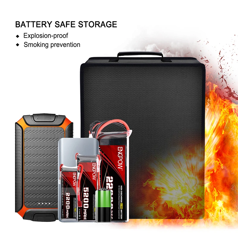 2022 Fire Waterf Resistant Document Bag Professional Business Handbag Document File Briefcase