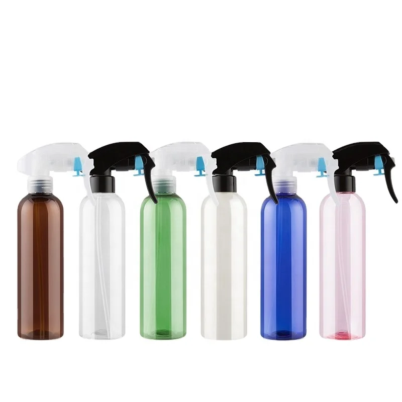 Portable 100 ml plastic pet mist trigger for hair 16 oz spray bottle
