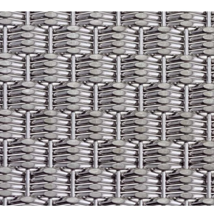 Decorative Wall Panel Cable Wire Mesh Flexible Stainless Steel Cable Woven Mesh