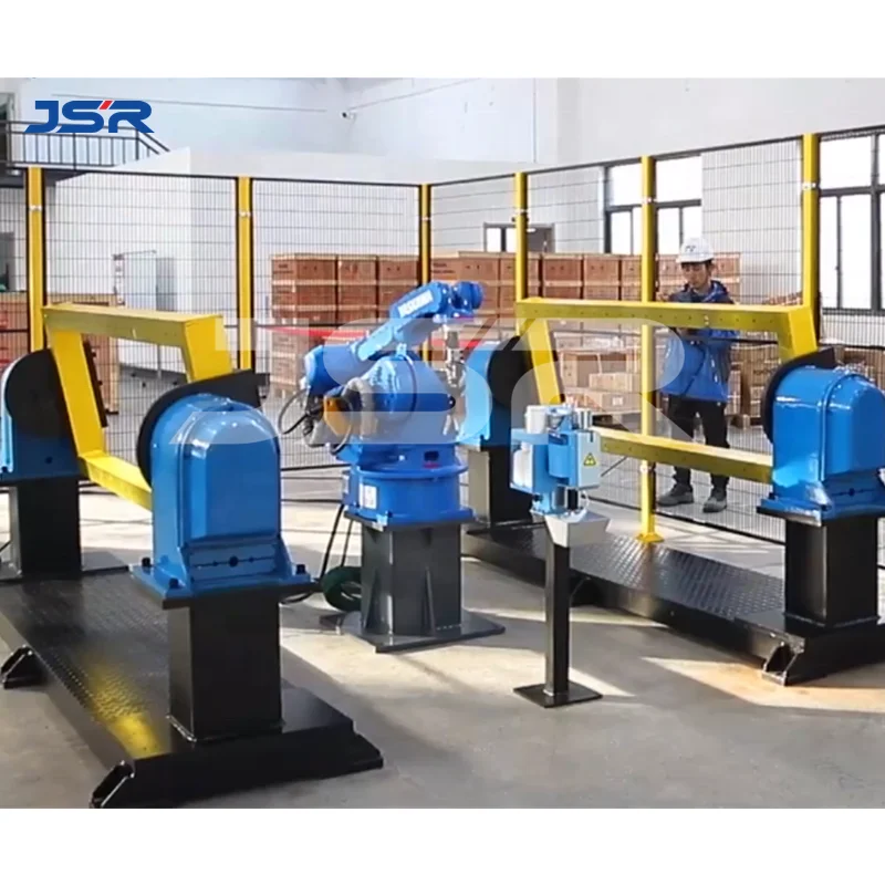 Positioner with yaskawa motor automatic,welding two-working position single axis positioner