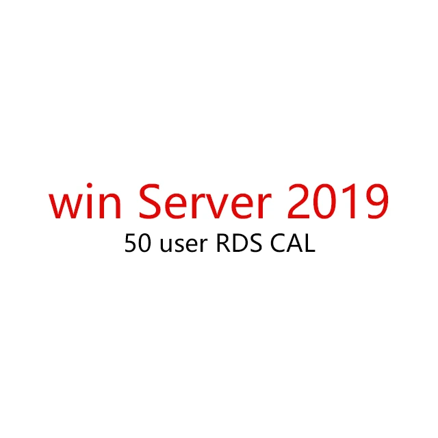 Win server professional online Win server 2019 50 user RDS CAL email account password sent via email