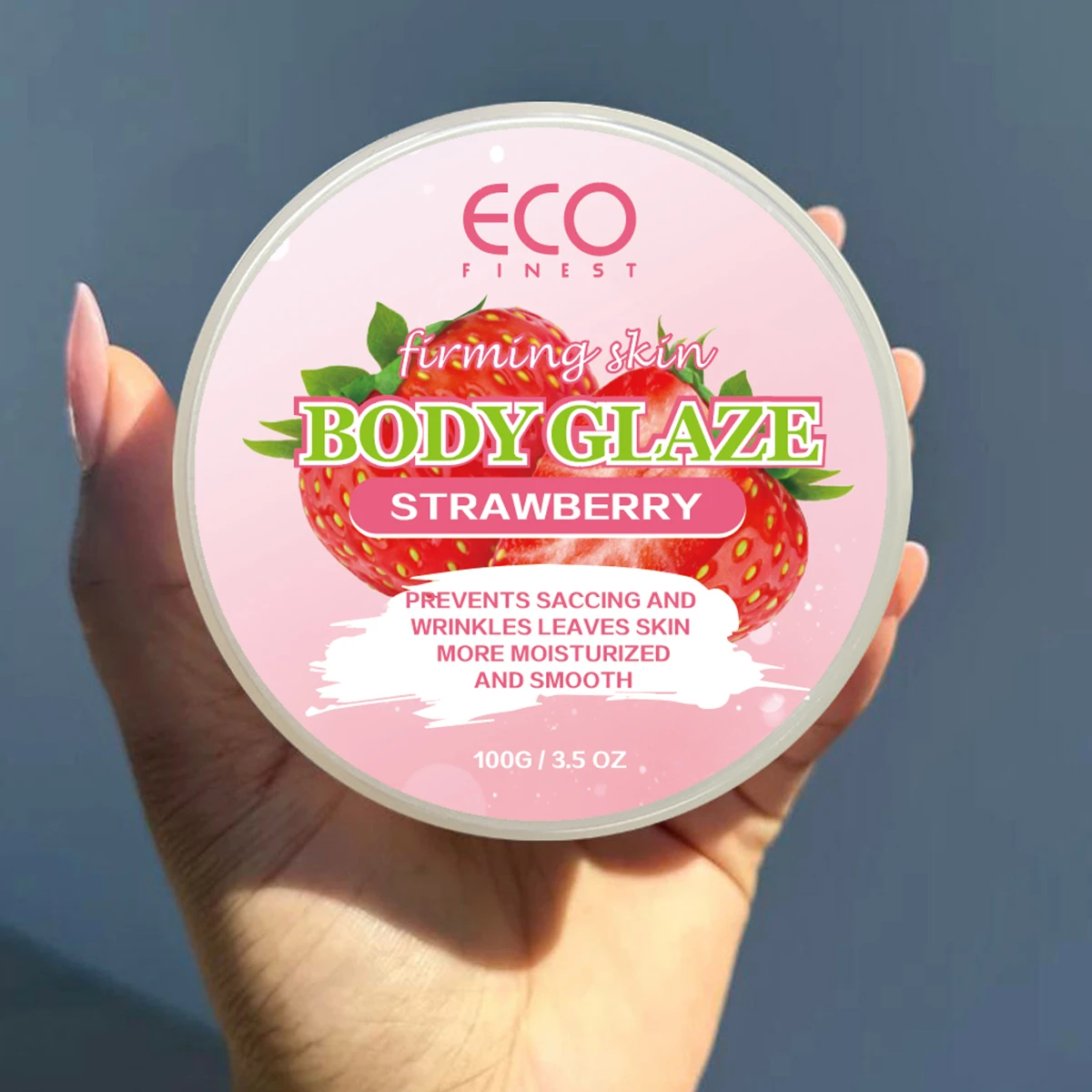 Deeply Hydrating, Non-Greasy Strawberry Body Glaze Body Butter for Women with Mesmerizing Fragrance -281475