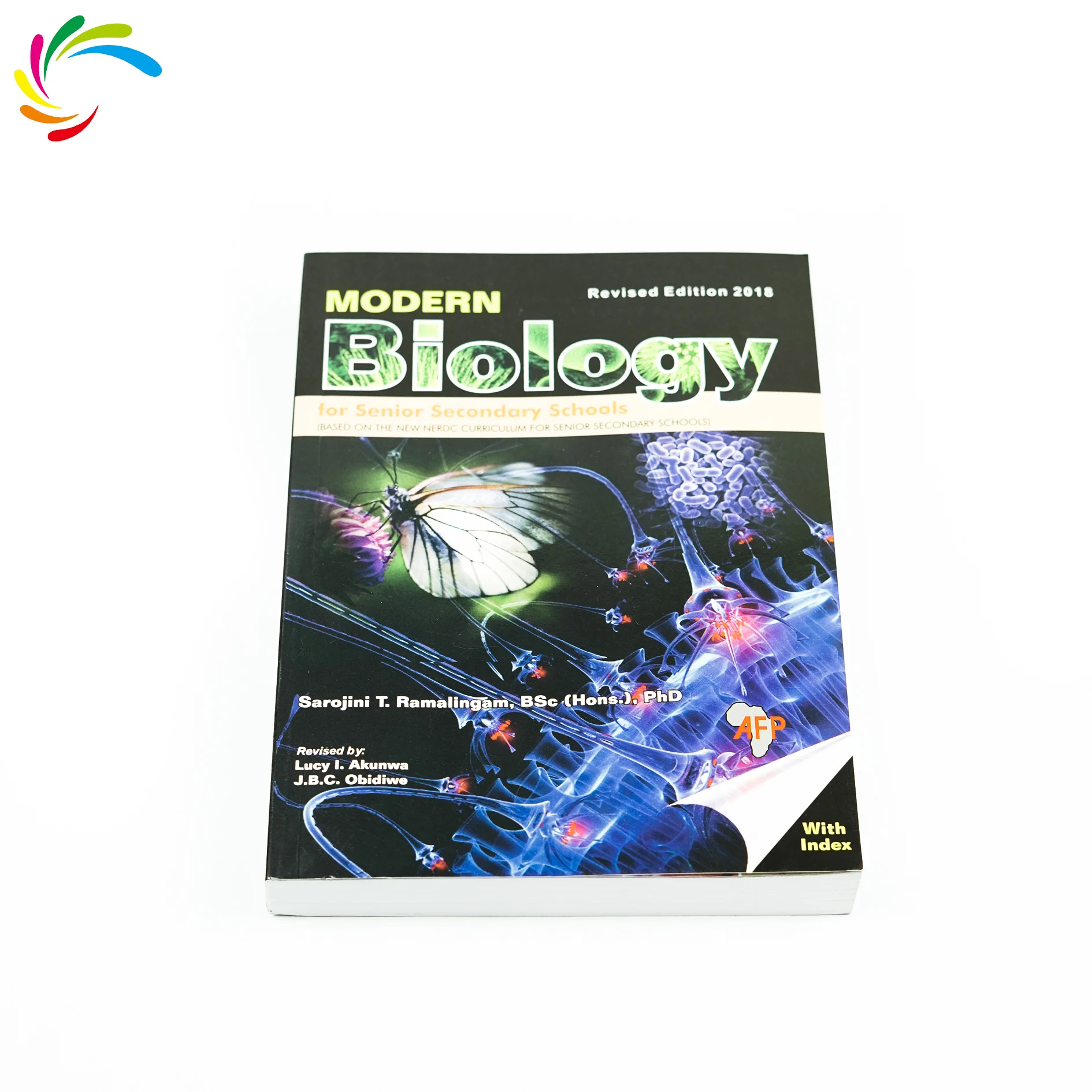 Factory cheap custom full color African English textbooks  junior high school   biology  book  education popular sales book.