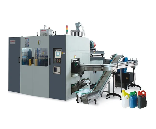 DHD-12L Blow Molding Machine--3 Diehead Double Work Station